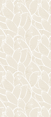Blackout roller blind for window Leaves