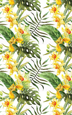 Blackout roller blind Yellow flower