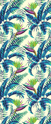 Blackout roller blind Tropical plants