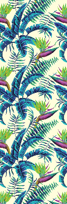 Blackout roller blind Tropical plants
