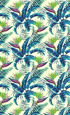 Blackout roller blind Tropical plants
