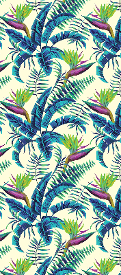 Blackout roller blind Tropical plants