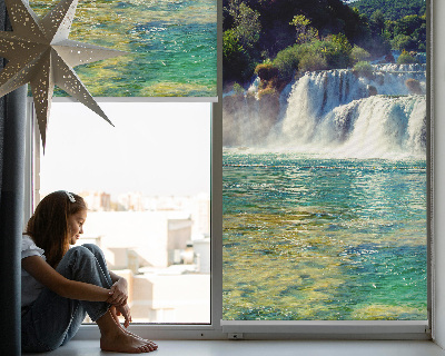 Blackout roller blind Waterfall