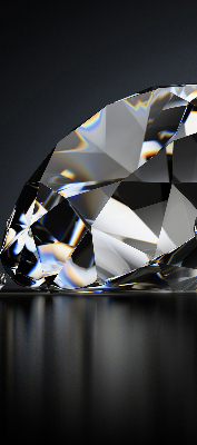 Blackout roller blind for window Diamonds