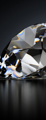 Blackout roller blind for window Diamonds