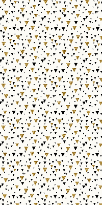 Fabric roller blind for window Triangles