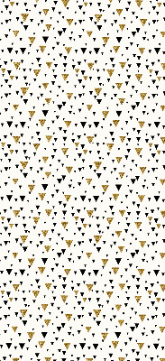 Fabric roller blind for window Triangles