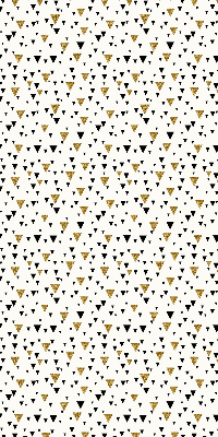 Fabric roller blind for window Triangles