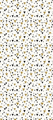 Fabric roller blind for window Triangles