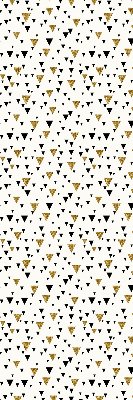 Fabric roller blind for window Triangles