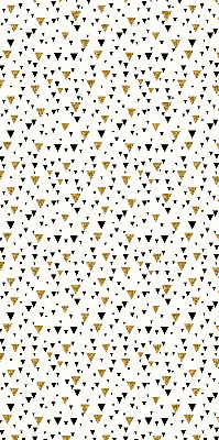 Fabric roller blind for window Triangles