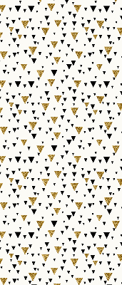 Fabric roller blind for window Triangles