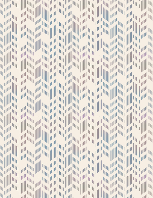 Fabric roller blind for window Striped fir