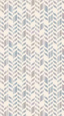 Fabric roller blind for window Striped fir