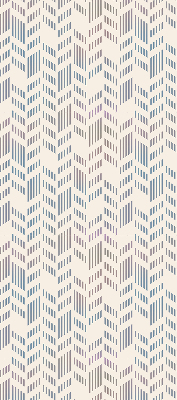 Fabric roller blind for window Striped fir