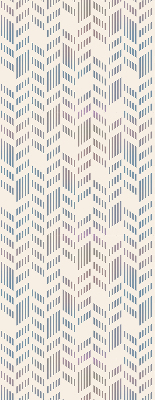 Fabric roller blind for window Striped fir