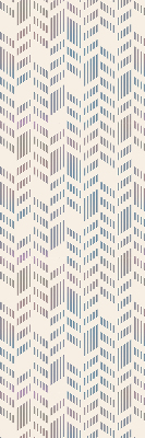 Fabric roller blind for window Striped fir