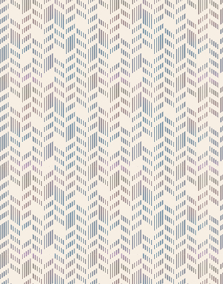 Fabric roller blind for window Striped fir