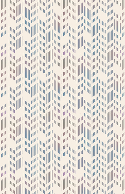 Fabric roller blind for window Striped fir