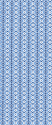 Blackout roller blind for window Blue shapes