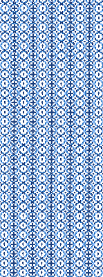 Blackout roller blind for window Blue shapes