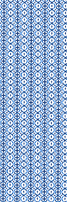 Blackout roller blind for window Blue shapes
