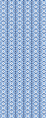 Blackout roller blind for window Blue shapes