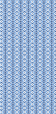 Blackout roller blind for window Blue shapes