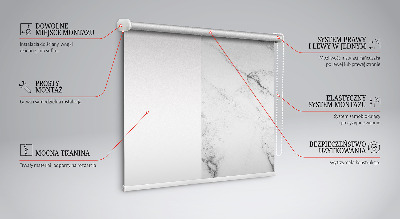 Blackout roller blind Gray marble