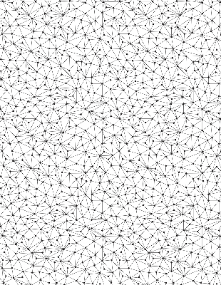 Blackout roller blind for window Connected dots