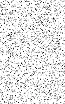 Blackout roller blind for window Connected dots
