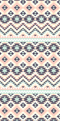 Blackout roller blind Triangle pattern