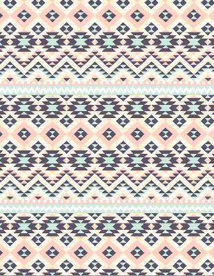 Blackout roller blind Triangle pattern