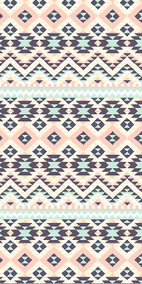 Blackout roller blind Triangle pattern