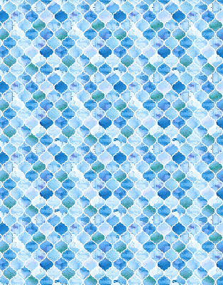 Blackout roller blind for window Lamp pattern