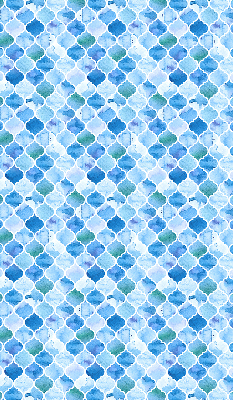 Blackout roller blind for window Lamp pattern