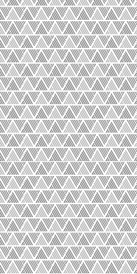 Fabric roller blind for window Striped triangles