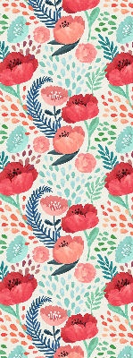 Fabric roller blind for window Poppy