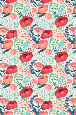Fabric roller blind for window Poppy