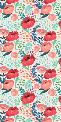 Fabric roller blind for window Poppy