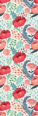 Fabric roller blind for window Poppy
