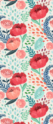 Fabric roller blind for window Poppy