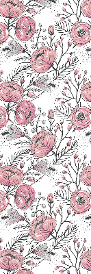 Blackout roller blind Flower buds from the tree