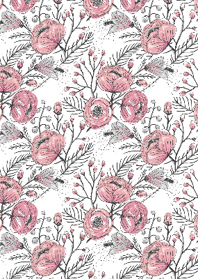 Blackout roller blind Flower buds from the tree
