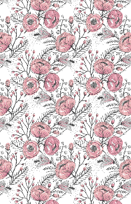Blackout roller blind Flower buds from the tree