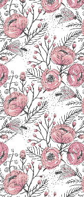 Blackout roller blind Flower buds from the tree