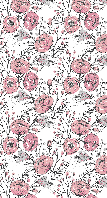 Blackout roller blind Flower buds from the tree