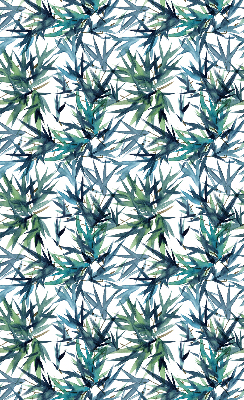 Fabric roller blind for window Leaves