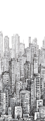 Blackout roller blind for window City