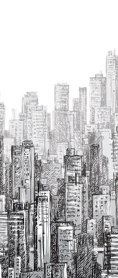 Blackout roller blind for window City